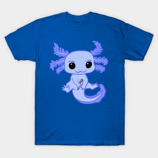 Spoonie Axolotl (Blue) T-Shirt